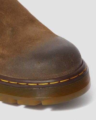 Botas De Seguridad Dr Martens Hardie Suede Chelsea Para Hombre DR2868G